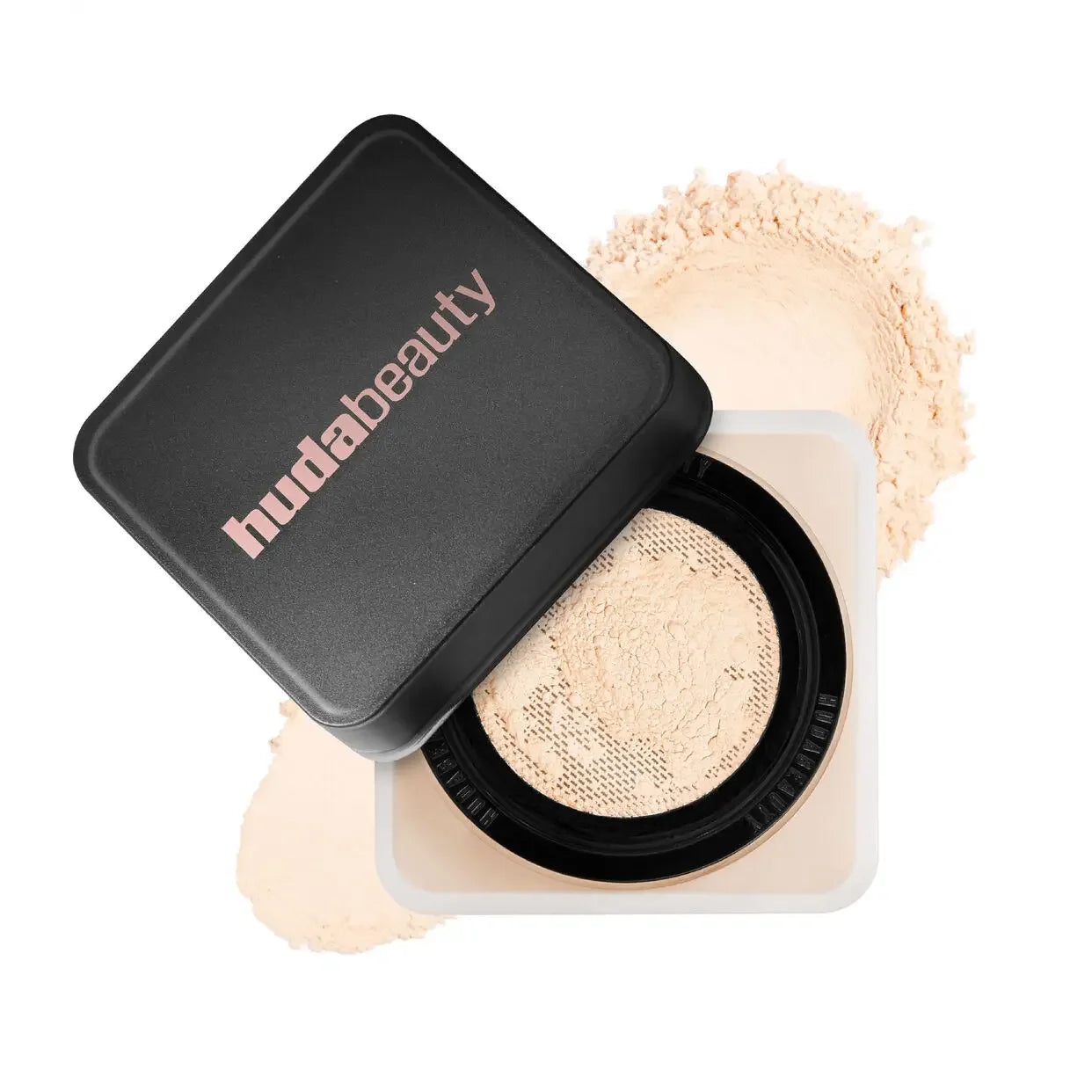 Huda Beauty – Base Líquida Impecable en Polvo de Larga Duración