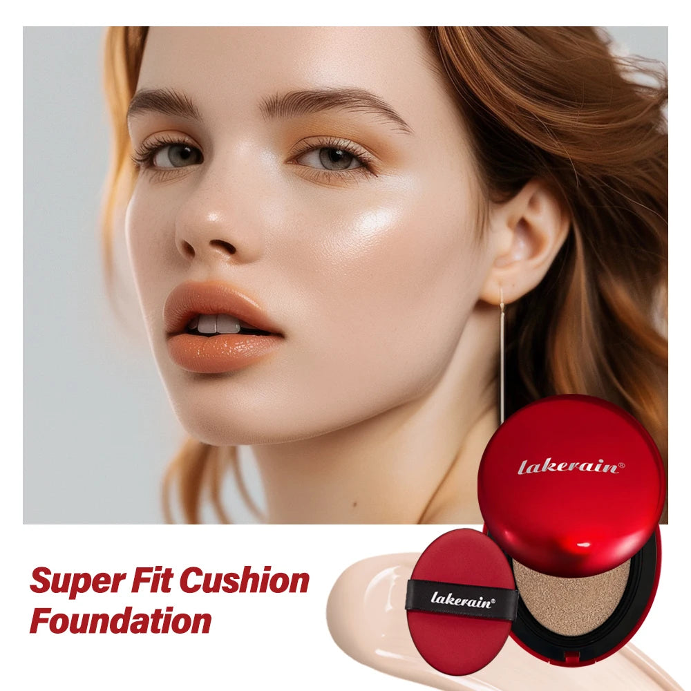 LAKERAIN – Cushion Foundation Super Fit SPF / Base de Cojín Coreana de Larga Duración