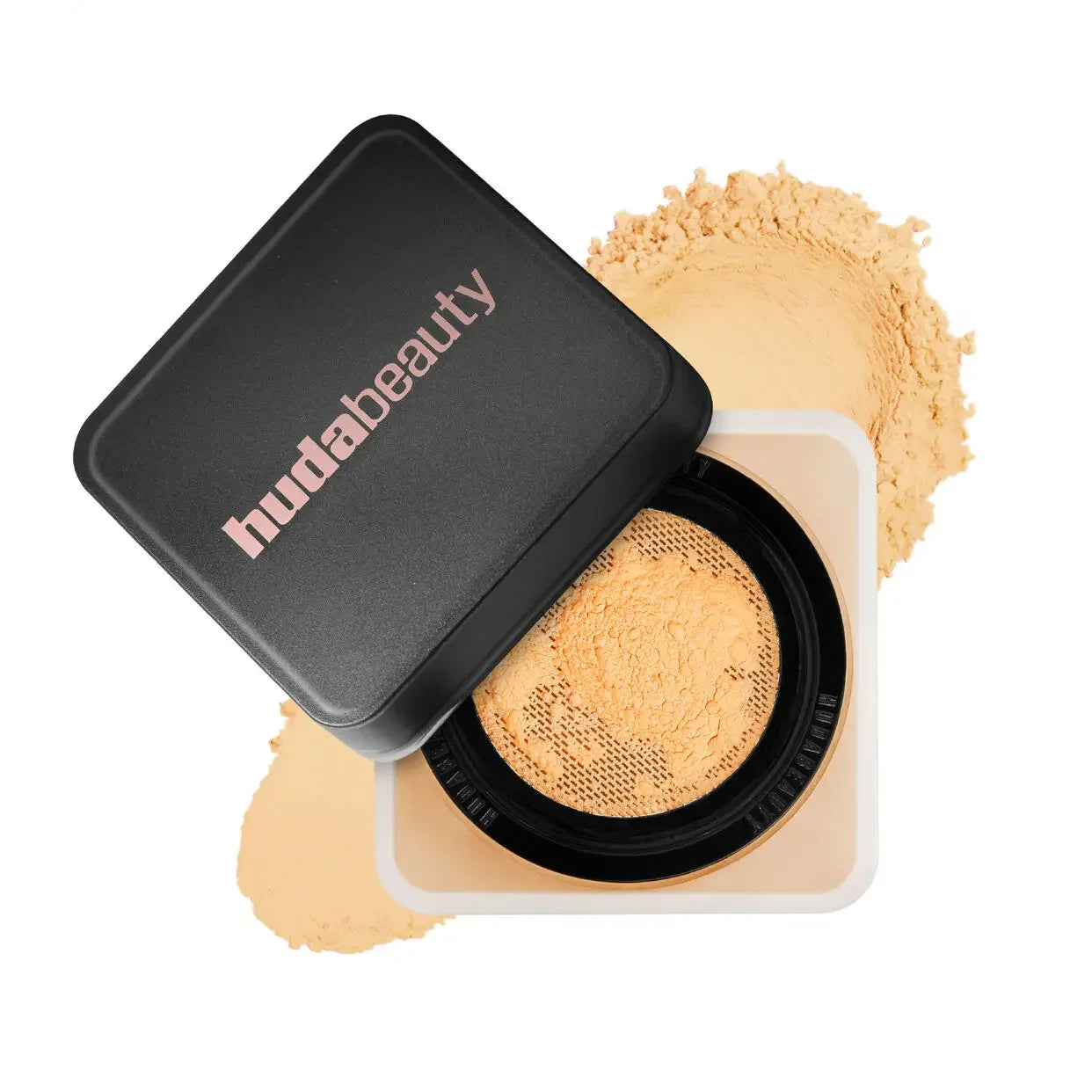 Huda Beauty – Base Líquida Impecable en Polvo de Larga Duración