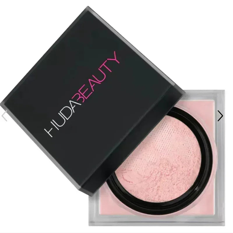 Huda Beauty – Base Líquida Impecable en Polvo de Larga Duración